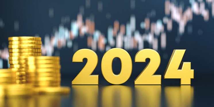 درخشش 11 دلاری طلا  با ورود به سال 2024