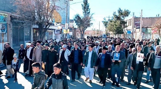خروش انزجاز از حادثه تروریستی کرمان در خراسان‌جنوبی طنین انداز شد